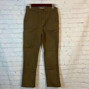 Madewell Stovepipe Fatigue Pants size 26